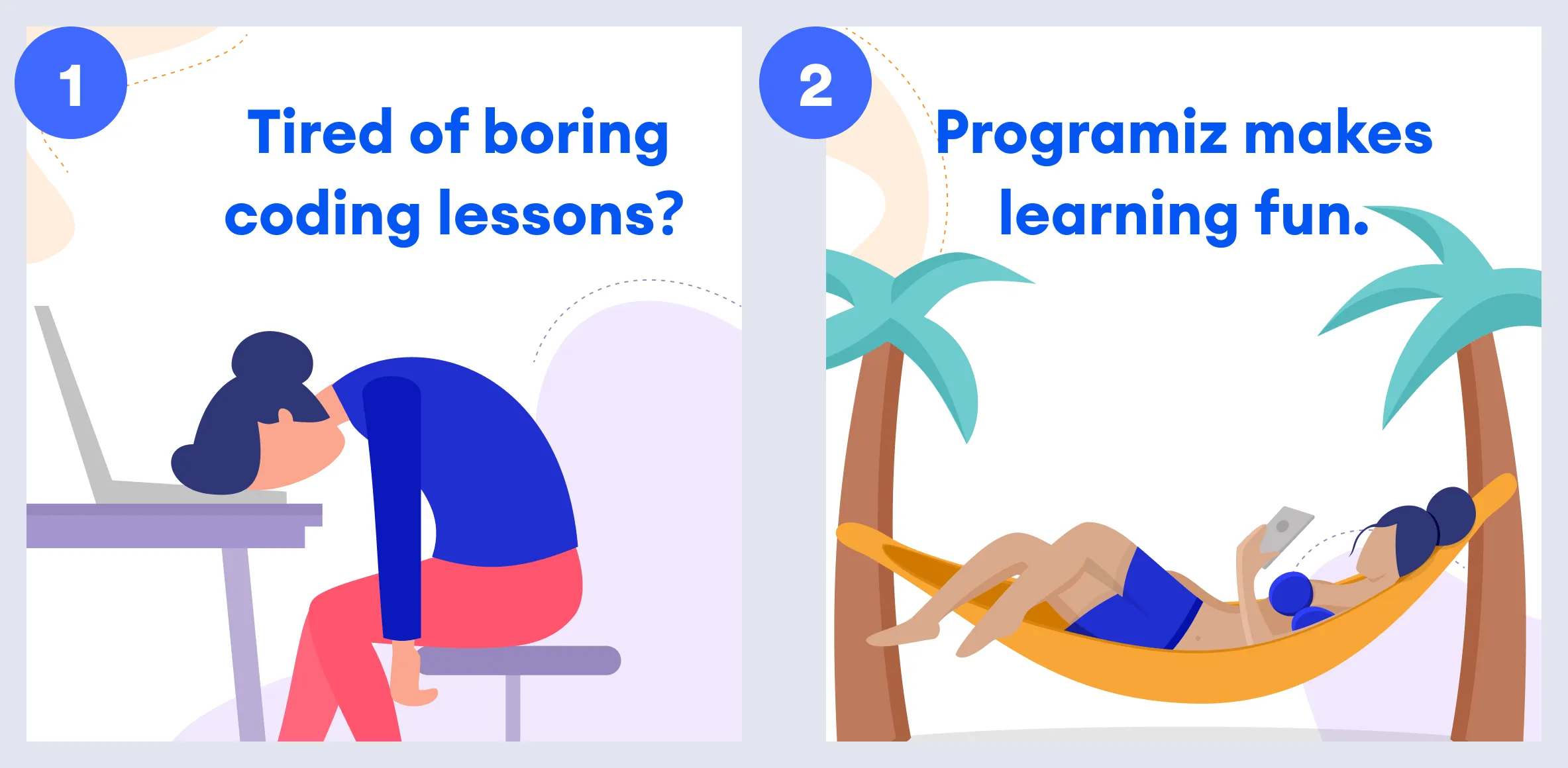 negative framing used for porgramiz marketing