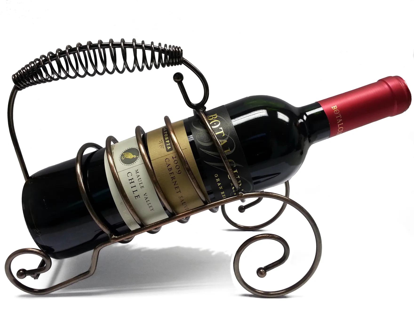 buying wine bottle based on how fancy the bottle looks