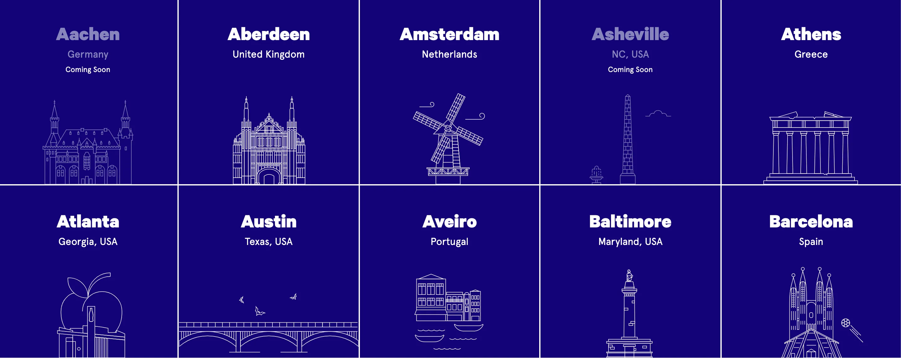 example of contrast in a web design