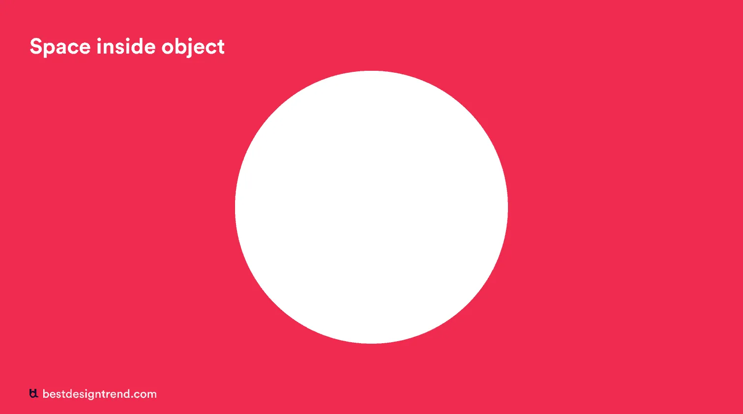 elements of design: space inside of an object