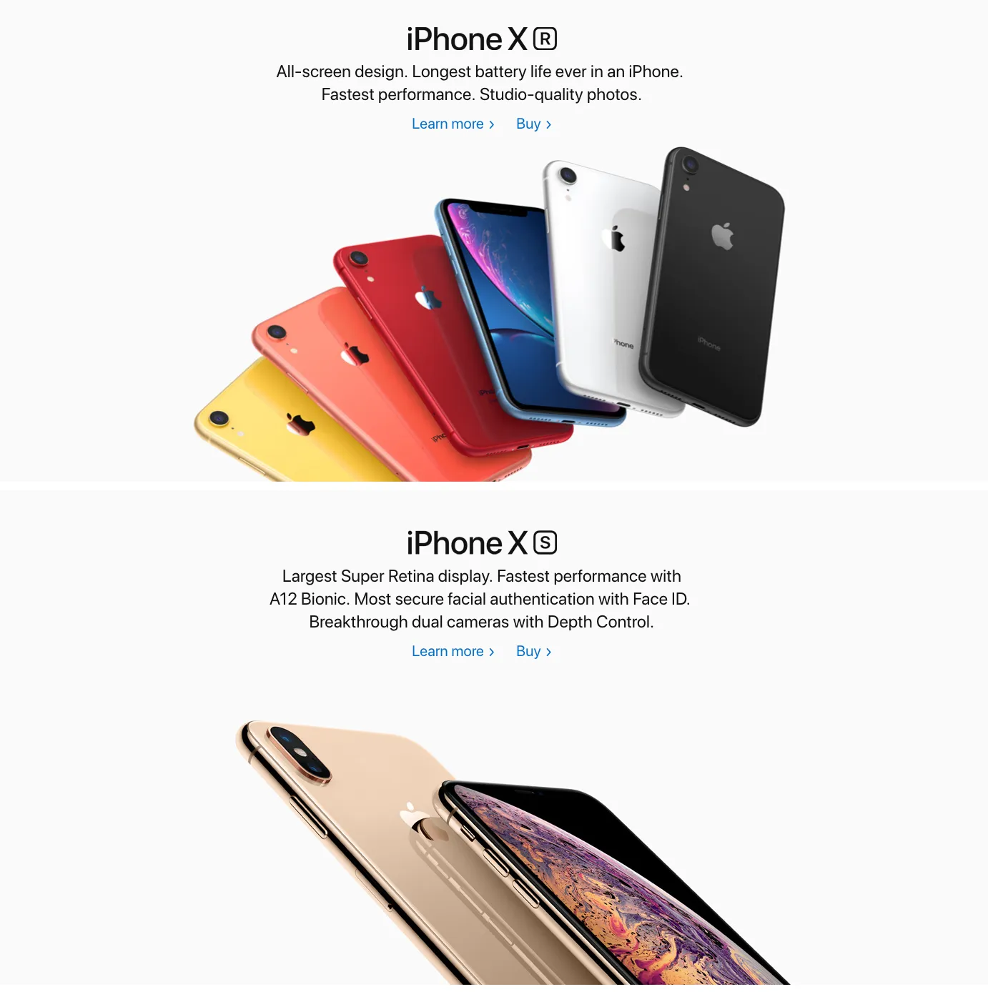 repetition of same components in design with help of apple products page